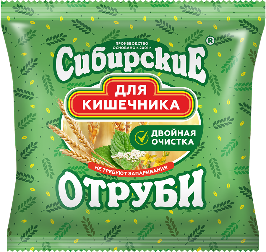 Отруби Сибирские для Кишечника, 200 г