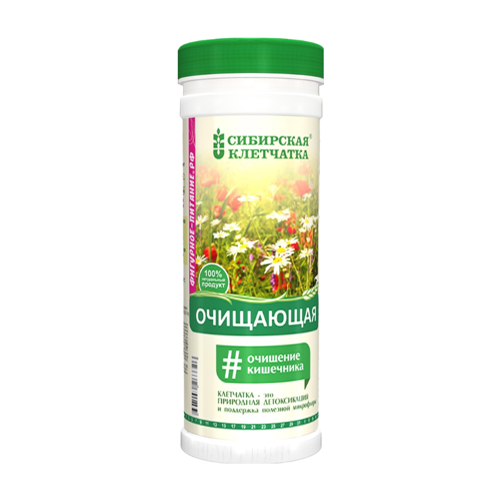 Очищающая, Клетчатка Сибирская, 170 г