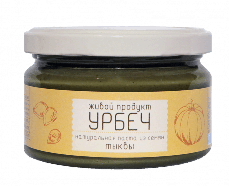 Урбеч из семян тыквы, стекло 200 гр