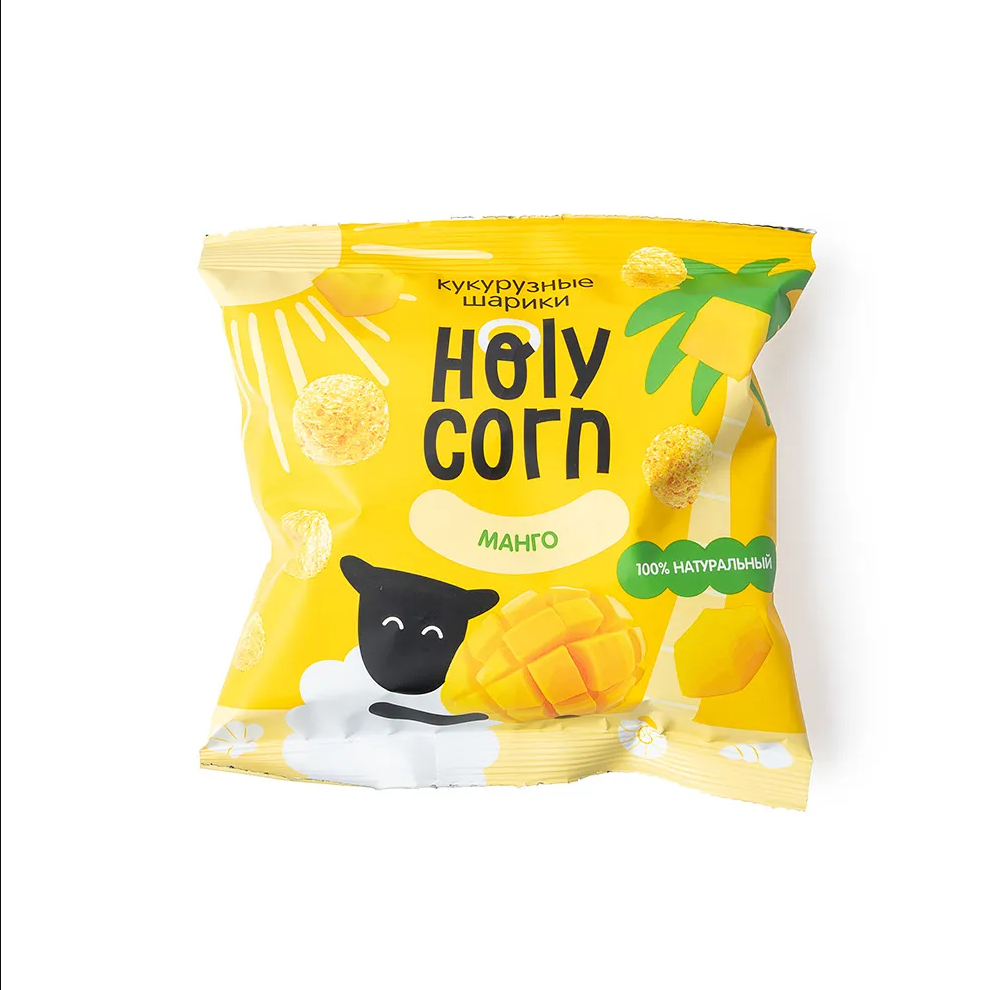 Кукурузные снеки Манго Holy Corn, 30 г.