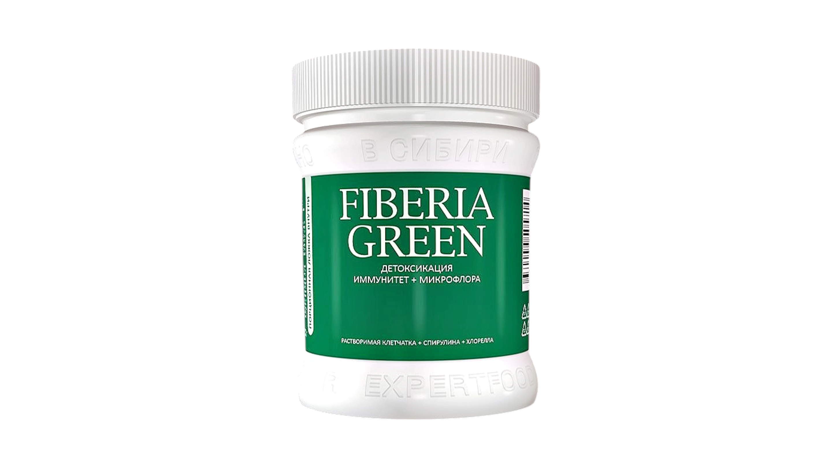 Fiberia Green (растворимая клетчатка), Клетчатка Сибирская 250 г